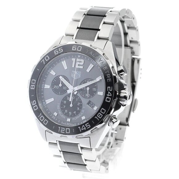 TAG HEUER Formula 1 CAZ1011.BA0843 Date Chronograph Quartz Men's Watch - Picture 1 of 12